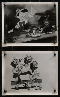 2t1826 PINOCCHIO 7 8x10 stills 1940 Disney cartoon about a wooden boy who wants to be real!