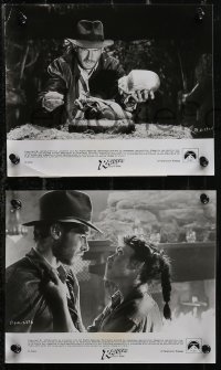 2t1816 RAIDERS OF THE LOST ARK 8 8x10 stills 1981 Harrison Ford, George Lucas & Spielberg classic!