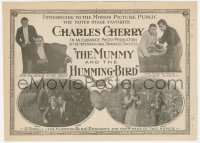 2t1511 MUMMY & THE HUMMING BIRD herald 1915 Charles Cherry in the famous society drama, ultra rare!