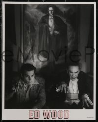 2t1362 ED WOOD 10 LCs 1994 Johnny Depp, Martin Landau, mostly true, directed by Tim Burton!