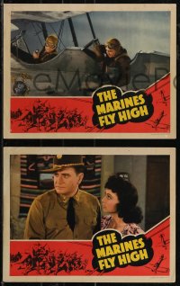 2t1431 MARINES FLY HIGH 3 LCs 1940 Chester Morris and pretty young Lucille Ball, Kirby Grant!