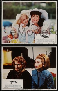 2t1391 MOMMIE DEAREST 8 LCs 1981 images of Faye Dunaway as legendary actress Joan Crawford!