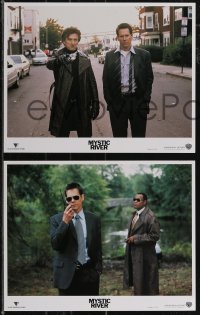 2t1392 MYSTIC RIVER 8 LCs 2003 Sean Penn, Tim Robbins, Harden, Bacon, Fishburne, Linney, Eastwood!