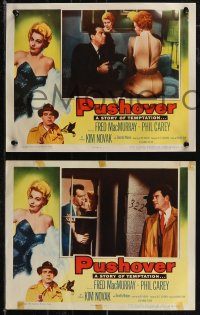 2t1415 PUSHOVER 5 LCs 1954 great images of Fred MacMurray, Philip Carey, sexiest Kim Novak!