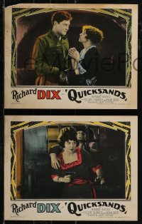 2t1411 QUICKSANDS 6 LCs R1927 Alan Hale, Helene Chadwick, written by Howard Hawks!