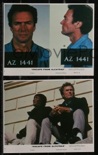 2t0763 ESCAPE FROM ALCATRAZ presskit w/ 12 stills 1979 Clint Eastwood, Siegel, includes mini LCs!