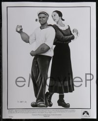 2t0774 POPEYE presskit w/ 18 stills 1980 Robin Williams, Shelley Duvall, includes paperback novel!