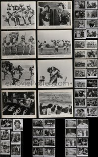 2x0646 LOT OF 78 8X10 STILLS 1970s scenes & portraits from a variety of different movies!