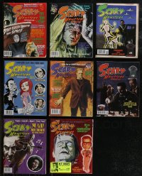 2x0382 LOT OF 8 SCARY MONSTERS MAGAZINES 1990s-2000s Ackermonster Tribute w/great cover art!