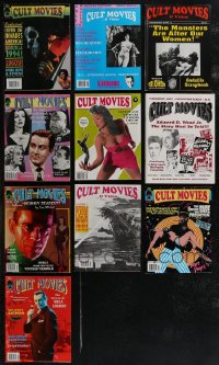 2x0372 LOT OF 10 CULT MOVIES MAGAZINES 1990s filled with great images & articles!