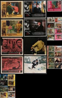 2x0161 LOT OF 37 LOBBY CARDS FROM FRANK SINATRA MOVIES 1960s-1980s incomplete sets from his movies!