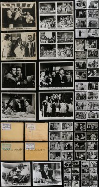 2x0644 LOT OF 82 SPANISH/U.S. 8X10 STILLS 1950s-1960s great scenes from a variety of movies!