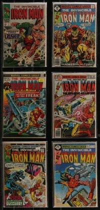 2x0305 LOT OF 6 IRON MAN COMIC BOOKS BETWEEN #6-118 1970s The Spy Who Killed Me & more!