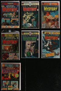 2x0284 LOT OF 7 HOUSE OF MYSTERY COMIC BOOKS BETWEEN #224 AND #246 1970s don't you dare enter it!