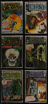 2x0297 LOT OF 6 UNEXPECTED COMIC BOOKS 1960s-1970s Have you the nerve to face it!