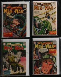 2x0348 LOT OF 4 ALL AMERICAN MEN OF WAR COMIC BOOKS 1950s Ghost Ship of Two Wars, Death Dive!