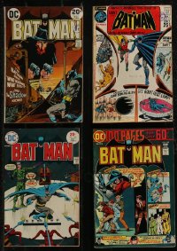 2x0347 LOT OF 4 BATMAN COMIC BOOKS 1970s The Shadow, The Riddler, Robin & more!