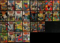 2x0197 LOT OF 26 WORLD'S FINEST COMIC BOOKS 1960s Superman, Batman, Joker, Batgirl & more!