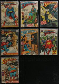 2x0280 LOT OF 7 SUPERMAN COMIC BOOKS 1970s Killer Kent vs Super Luthor, Super-Genius Baby & more!