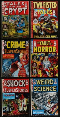 2x0307 LOT OF 6 EC REPRINTS COMIC BOOKS 1980s Tales from the Crypt, Two-Fisted Tales & more!