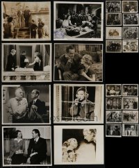 2x0668 LOT OF 37 1930S-40S 8X10 STILLS 1930s-1940s great scenes from a variety of different movies!