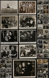 2x0653 LOT OF 65 1930S-40S 8X10 STILLS 1930s-1940s great scenes from a variety of different movies!