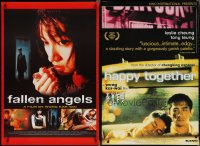 2x0774 LOT OF 4 UNFOLDED MISCELLANEOUS WONG KAR-WAI POSTERS 1990s-2000s Fallen Angels & more!