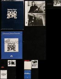 2x0408 LOT OF 4 STEVEN KING PRESSKITS 1983 - 1990 containing a total of 38 8x10 stills in all!