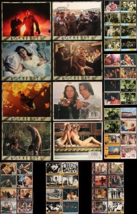 2x0143 LOT OF 56 LOBBY CARDS 1960s-1970s incomplete sets from a variety of different moives!