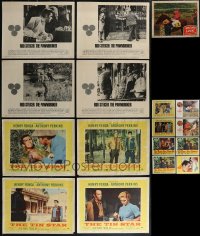 2x0168 LOT OF 25 LOBBY CARDS 1940s-1960s incomplete sets from a variety of different movies!