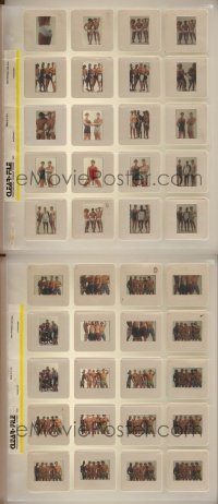 2x0451 LOT OF 40 UNDERWEAR MODEL PHOTO SHOOT 35MM SLIDES 1980s sexy images of nearly nude men!