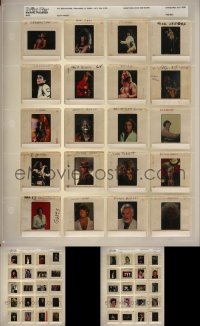 2x0449 LOT OF 60 35MM SLIDES OF MUSIC GREATS 1970s-1980s Michael Jackson, David Bowie & more!