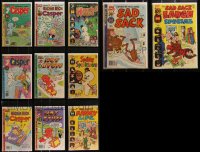 2x0252 LOT OF 11 HARVEY COMICS COMIC BOOKS 1960s-1970s Casper, Sad Sack, Hot Stuff & more!