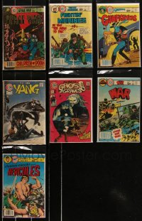 2x0290 LOT OF 7 CHARLTON COMICS COMIC BOOKS 1970s Space War, Fightin' Marines, Yang & more!