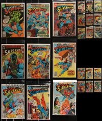 2x0201 LOT OF 24 SUPERMAN COMIC BOOKS 1970s The Flash, Phony Death, Dracula & Frankenstein + more!