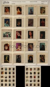 2x0448 LOT OF 60 35MM SLIDES OF SEXY LADIES OF THE 1980S 1980s Farrah Fawcett, Vanna White & more!