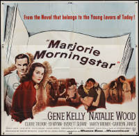 2y0368 MARJORIE MORNINGSTAR 6sh 1958 Gene Kelly, Natalie Wood, from Herman Wouk's novel, very rare!