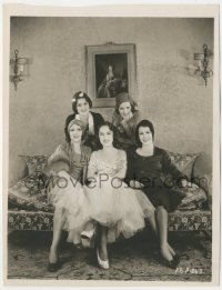 2y1812 FAY WRAY/MARY BRIAN 8x10 key book still 1920s posed portrait with June Collyer & Frances Dee!