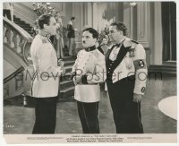 2y1825 GREAT DICTATOR 7.75x9.5 still 1940 Charlie Chaplin between Billy Gilbert & Henry Daniell!