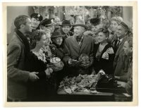 2y1842 IT'S A WONDERFUL LIFE 8x10.25 still R1950s Stewart & Reed receive money from the entire town!