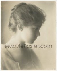 2y1857 LILLIAN GISH deluxe 7.5x9.5 still 1910s beautiful profile portrait of the legendary actress!