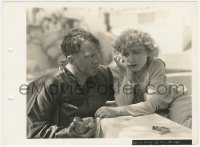 2y1860 LOST HORIZON 8x11 key book still 1937 c/u of Thomas Mitchell & sad Isabel Jewell by Lippman!