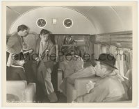 2y1862 LOST HORIZON 8x10.25 still 1937 Colman, Howard, Jewell, Mitchell & Horton on plane, Capra!