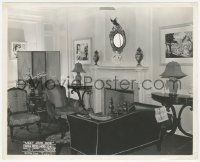 2y1869 MEET JOHN DOE 8x10 set reference photo 1941 inside Gary Cooper's home, Frank Capra classic!