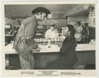 2y1870 MIDNIGHT COWBOY 8x10.25 still 1969 Dustin Hoffman & Jon Voight argue in diner, Schlesinger!