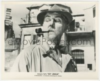 2y1872 MON ONCLE 8x10 still 1958 great close up of Jacques Tati as My Uncle, Mr. Hulot!