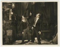 2y1873 MONKEY BUSINESS 8x10.25 still 1931 Groucho & Chico Marx looking up at the barn roof!