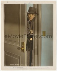 2y1880 MR. SMITH GOES TO WASHINGTON color-glos 8x10.25 still 1939 James Stewart peeking in doorway!