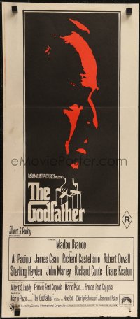 2y0482 GODFATHER Aust daybill 1972 Marlon Brando & Al Pacino in Francis Ford Coppola classic!