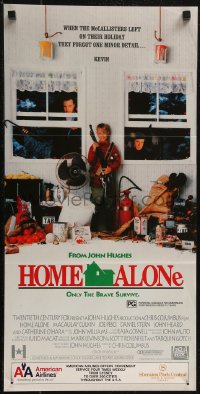 2y0487 HOME ALONE Aust daybill 1990 classic Macaulay Culkin, Daniel Stern, Joe Pesci!